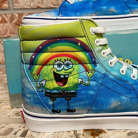 Vans Sk8 Hi SpongeBob imaginaaation limited edition - Picture 2 of 12